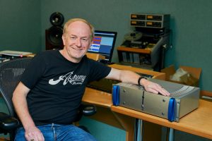 Barry Grint at Alchemy Mastering with ATC P2 Pro Power Amp