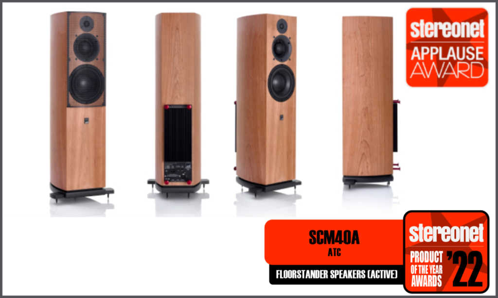 ATC SCM40A awarded by Audiograde & as ‘Best of 2022’ and